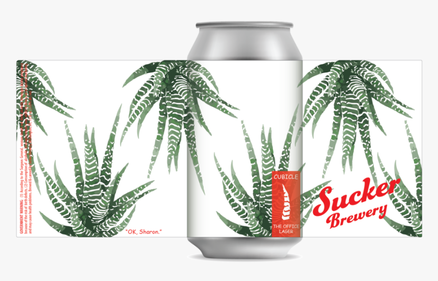 Sucker Brewery Cubicle Graphic Design Beer Label - Aloe, HD Png Download, Free Download