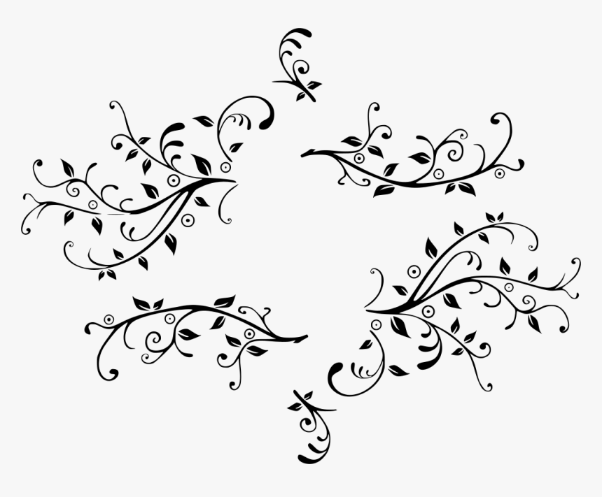 Wedding Vector Floral Design Png, Transparent Png, Free Download