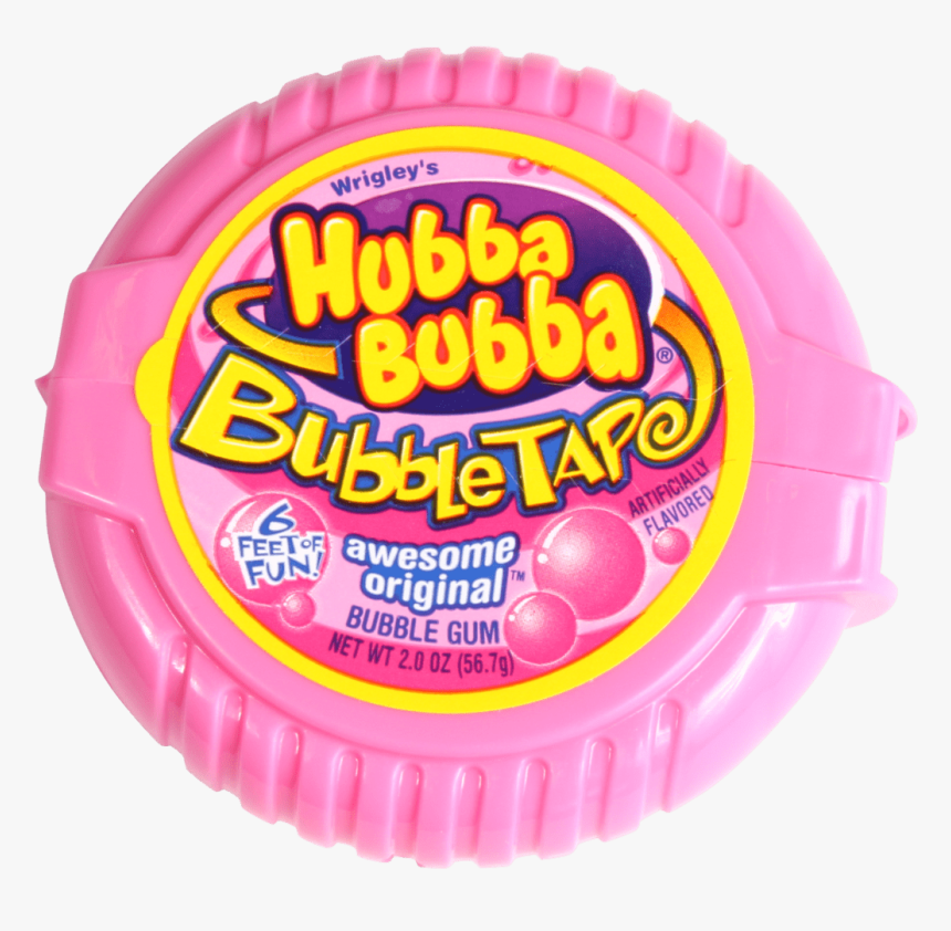 Hubba Bubba Bubble Gum Tape 2oz - Hubba Bubba Bubble Gum, HD Png Download, Free Download