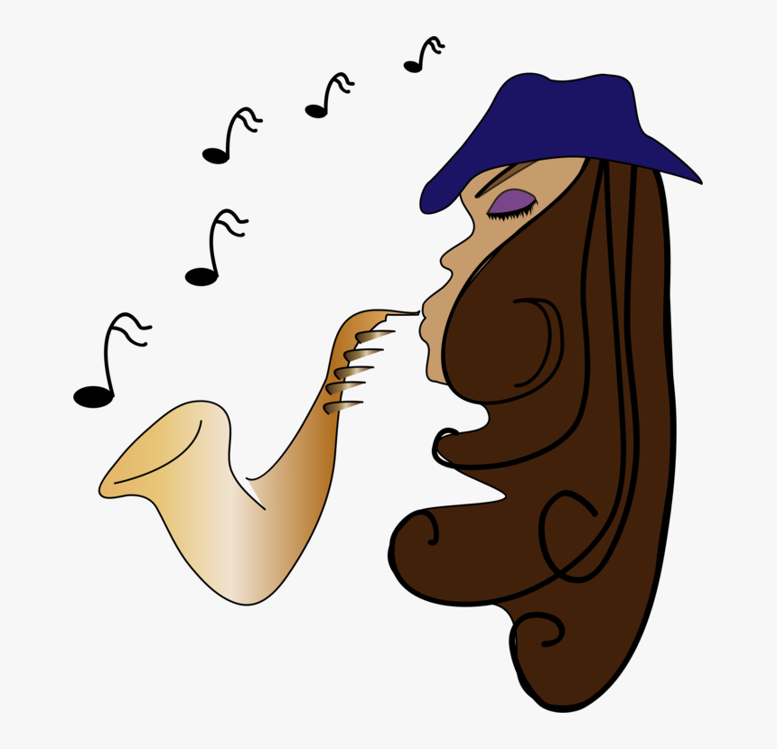Art,face,hand - Saxophone, HD Png Download, Free Download