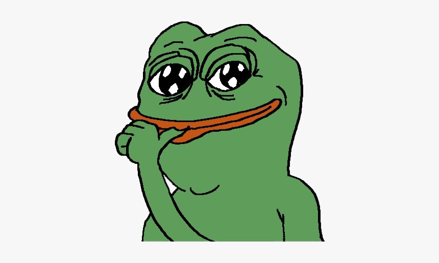 Sad Pepe The Frog Meme Png Clipart - Meme Stickers Telegram Pepe, Transparent Png, Free Download