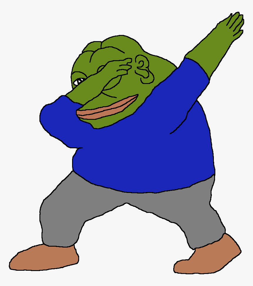 Pepe The Frog Dab, HD Png Download, Free Download