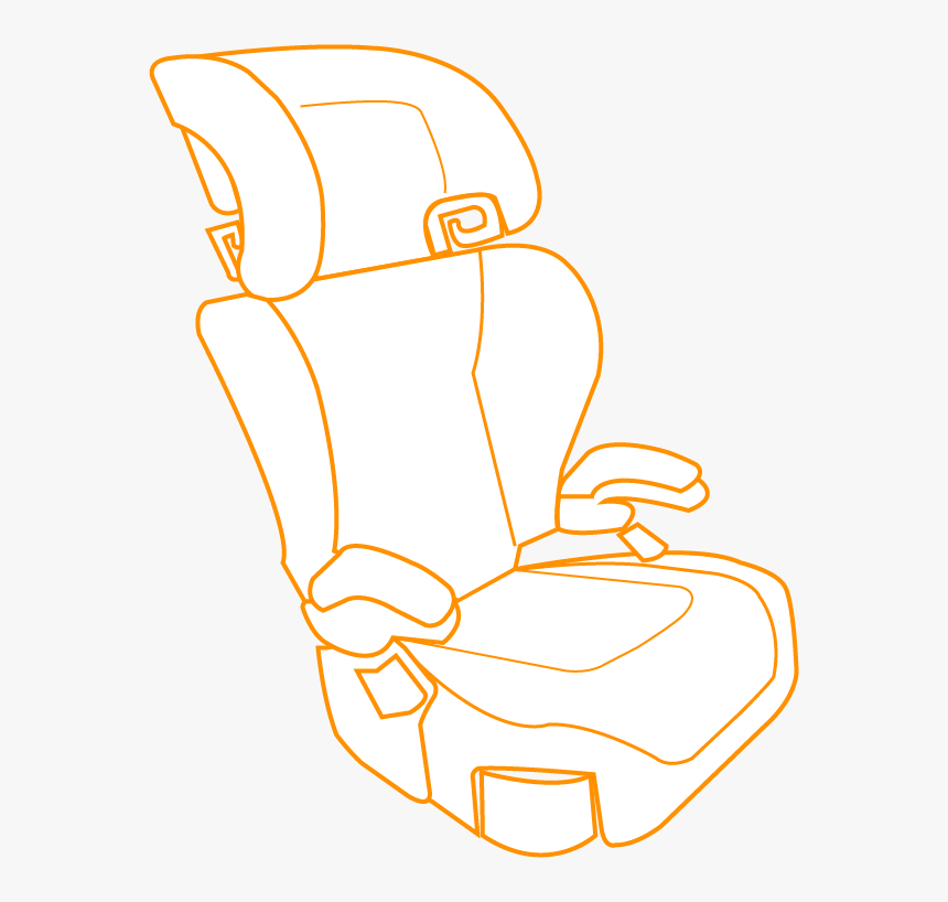 Booster Seats Are For Older Children Who Have Outgrown - Illustration, HD Png Download, Free Download