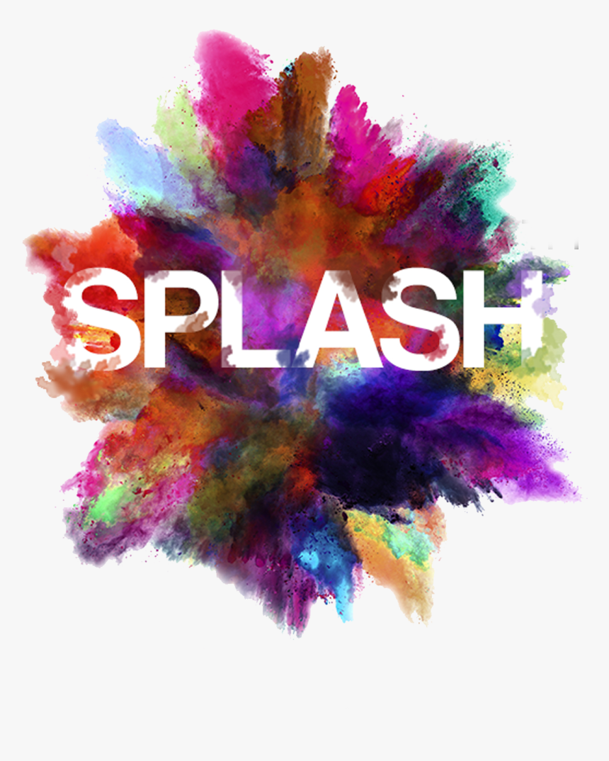 Background Color Ink Splash Png, Transparent Png, Free Download