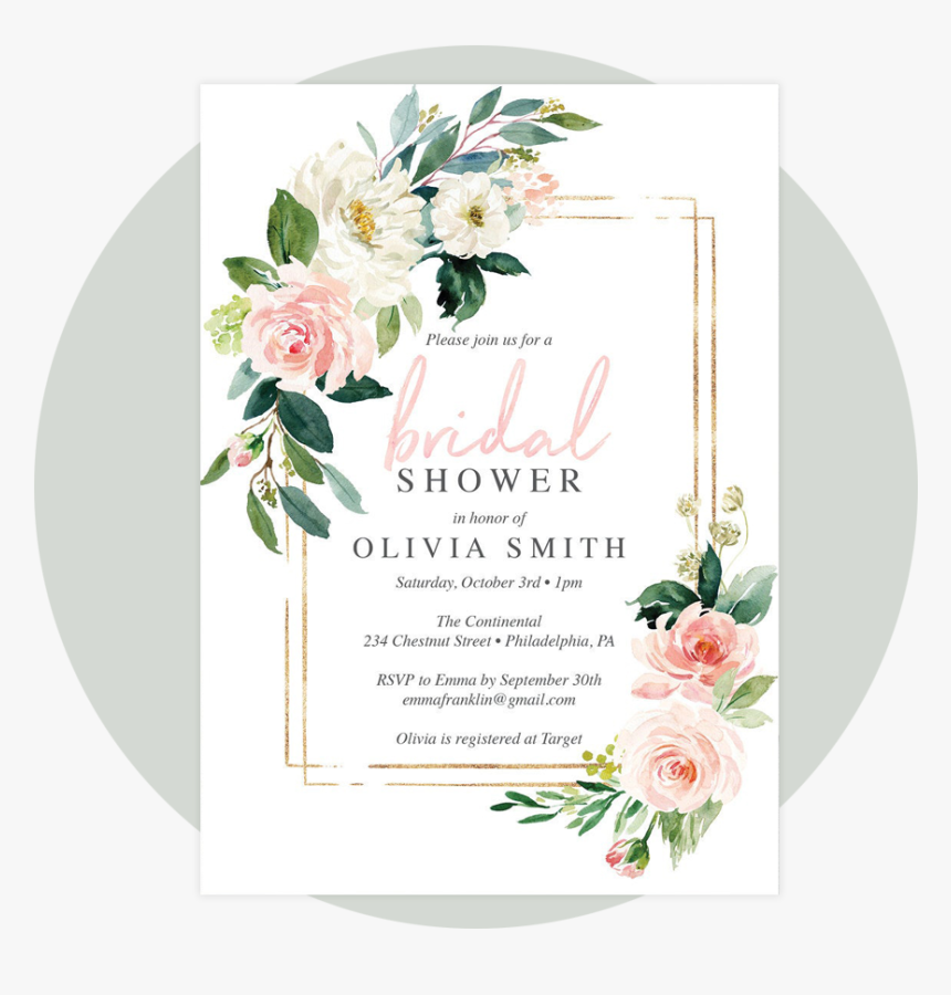 Showerinvitation - Center Table First Holy Communion Decorations, HD Png Download, Free Download