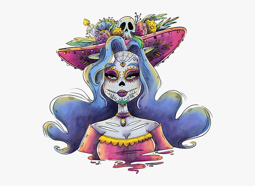 La Calavera Catrina, HD Png Download, Free Download