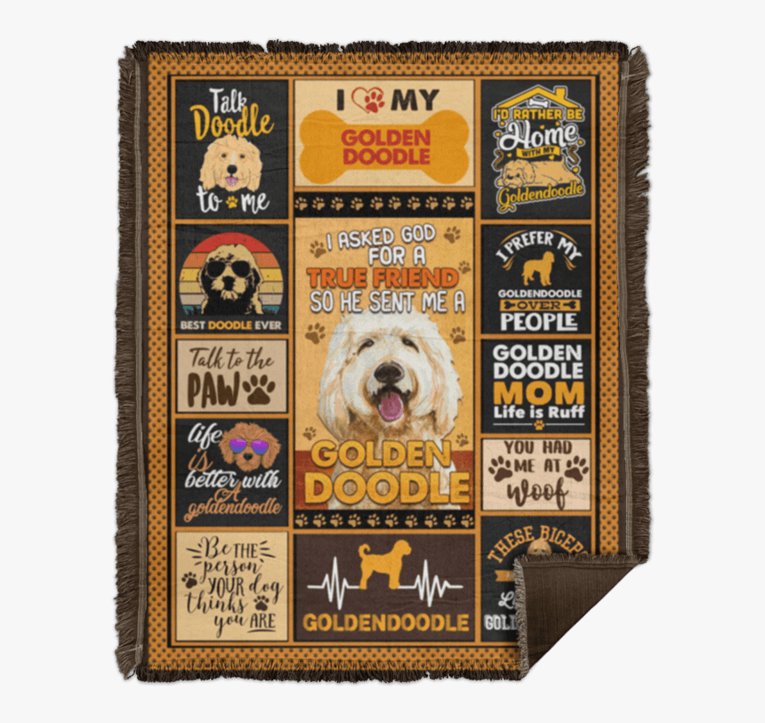 Woven Blanket - - Tibetan Terrier, HD Png Download, Free Download