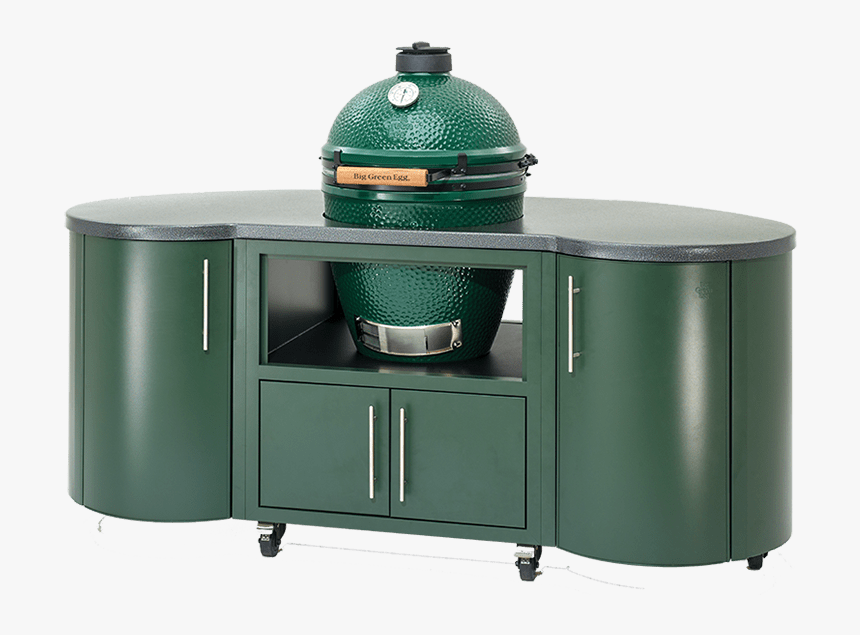 Big Green Egg 76 In Custom Cooking Island, HD Png Download, Free Download