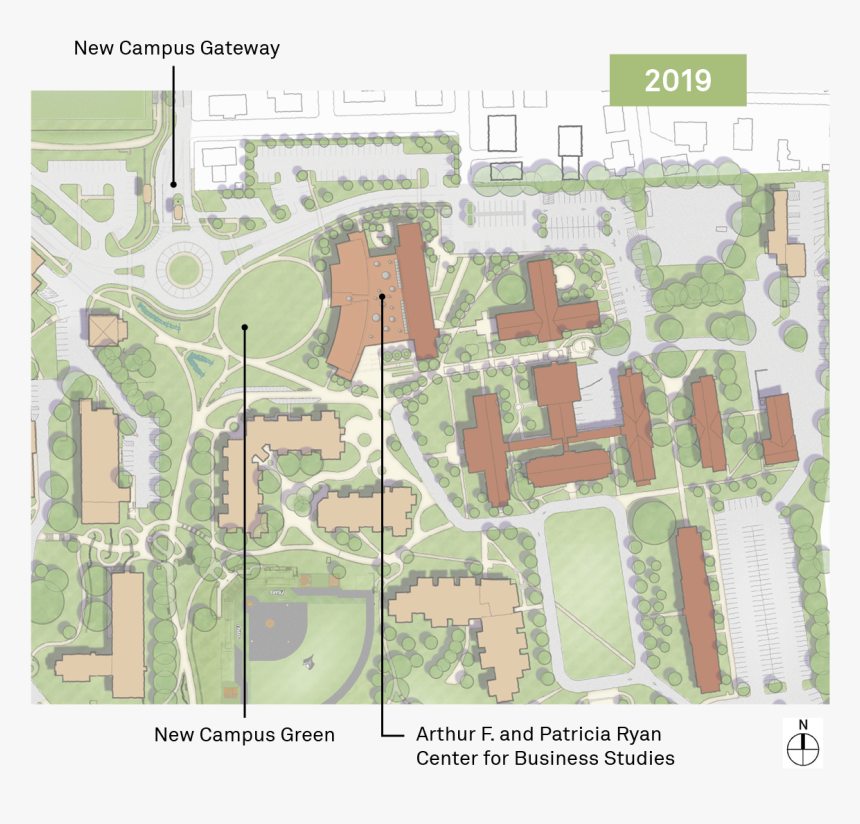 New Providence College Campus Map - Map, HD Png Download, Free Download