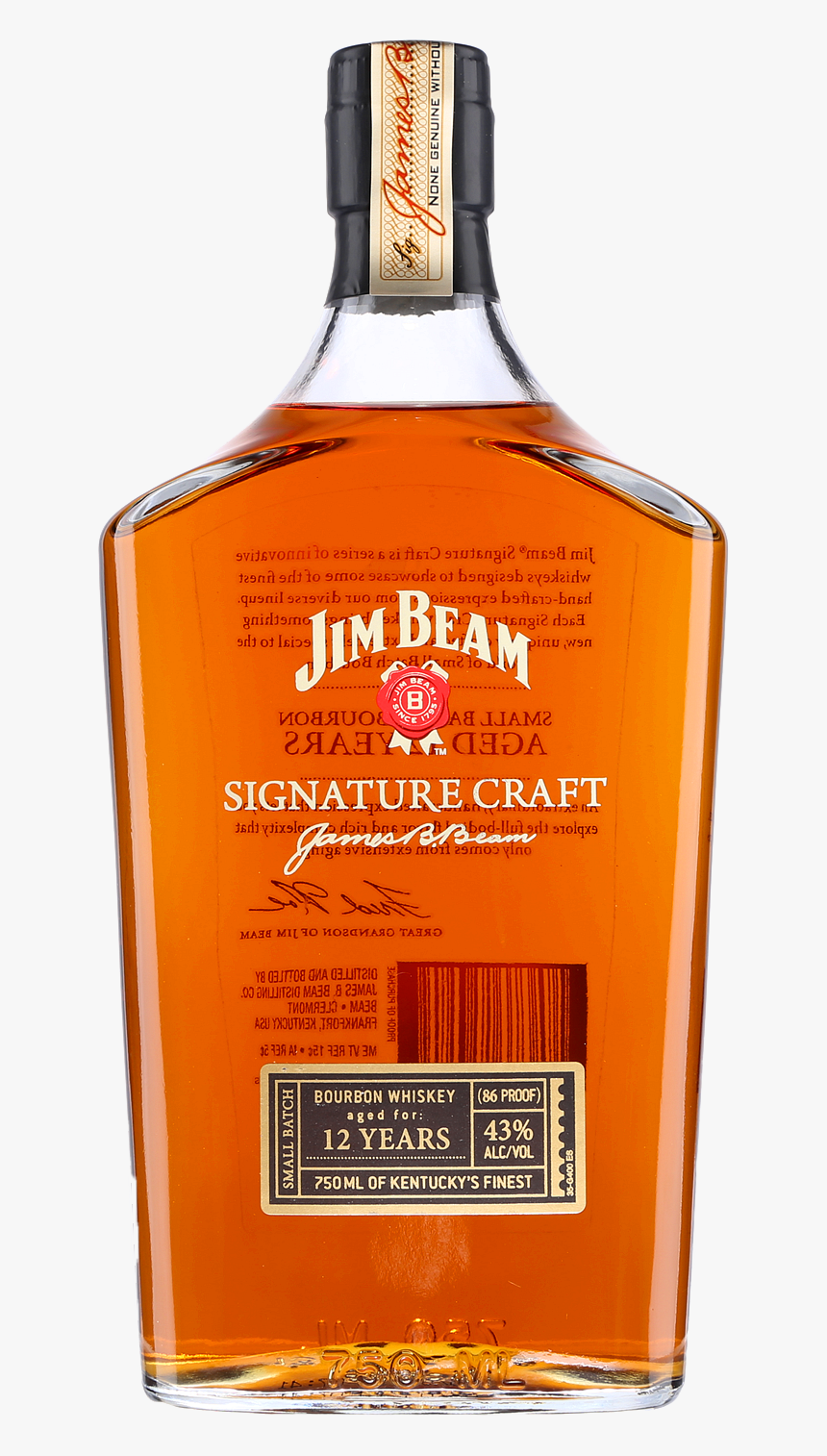 Jim Beam Signature Craft - Blended Whiskey, HD Png Download, Free Download