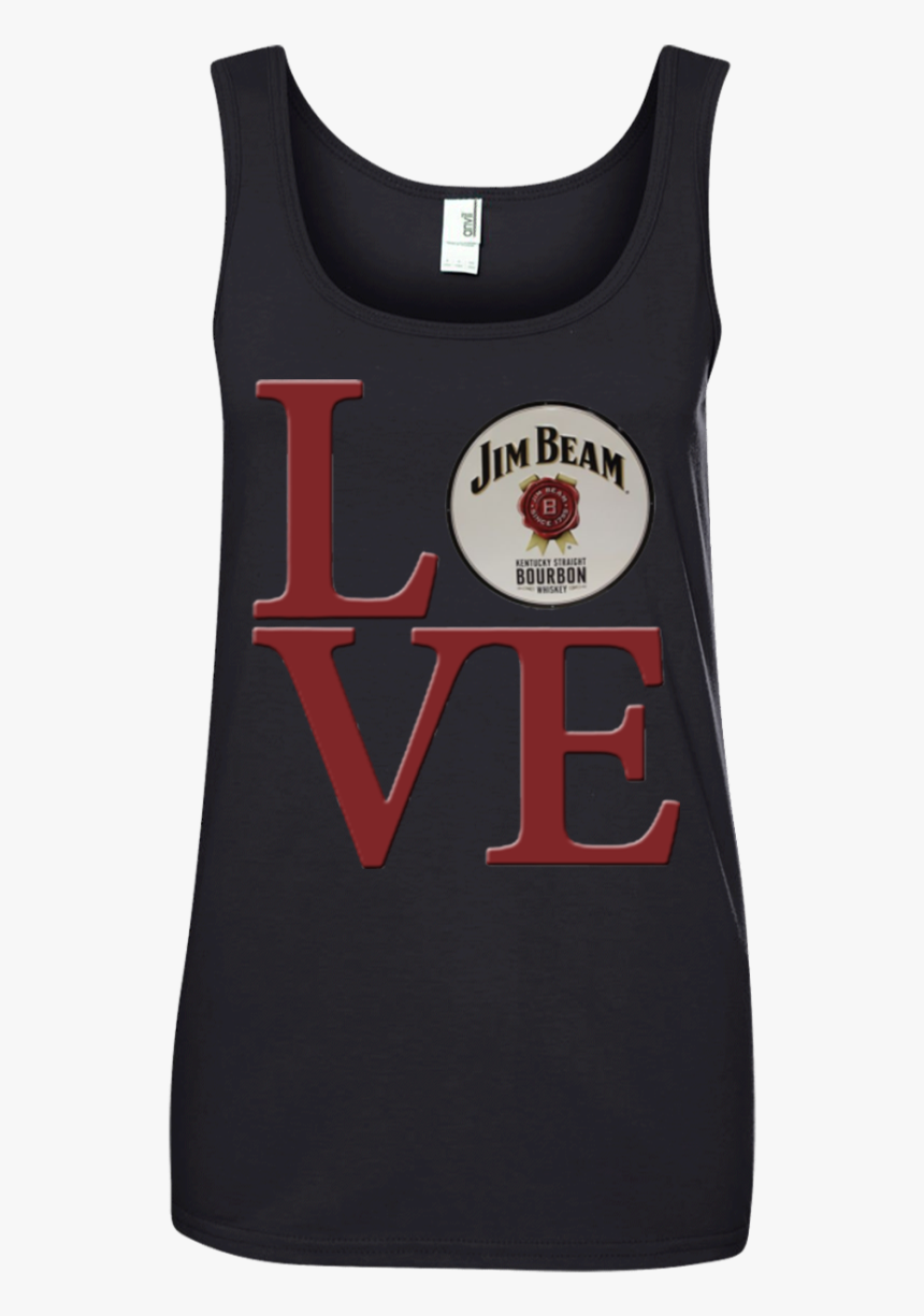 Love Jim Beam Bourbon T Shirt Hoodie Sweater - T-shirt, HD Png Download, Free Download