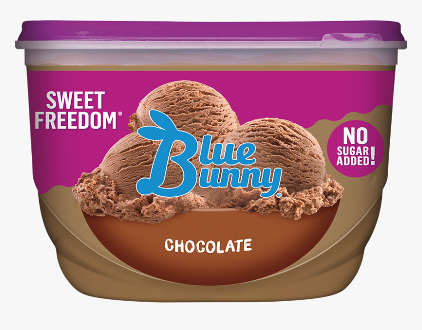 Sweet Freedom® Chocolate - Blue Bunny Chocolate Ice Cream, HD Png ...