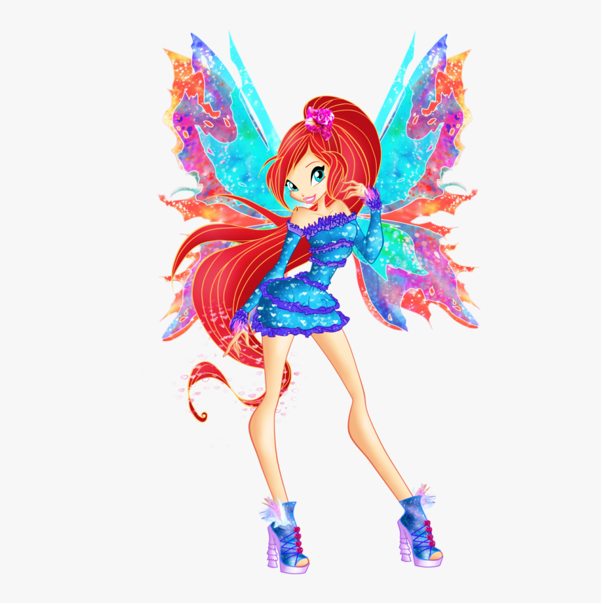 Beautiful Princess Bloom-tc404 - Winx Club Characters Png, Transparent Png, Free Download