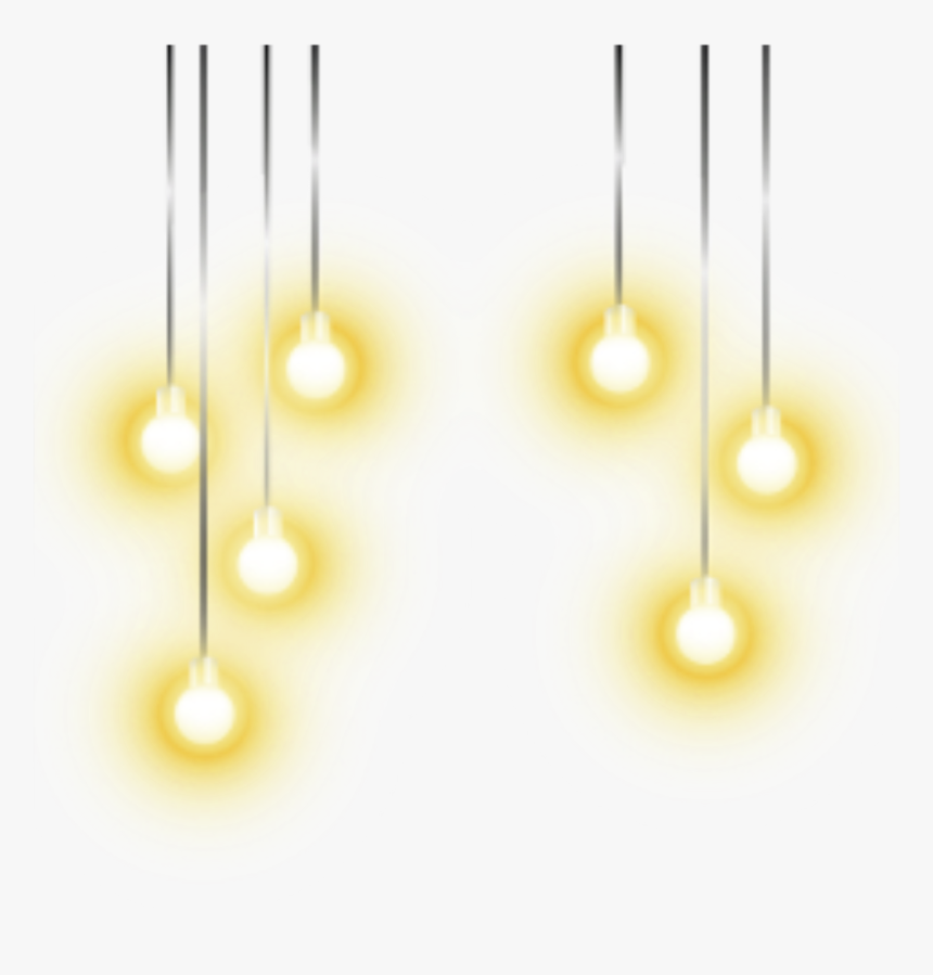 #yellow #fairy #fairylights #light #lamp #lights #party - Light, HD Png Download, Free Download
