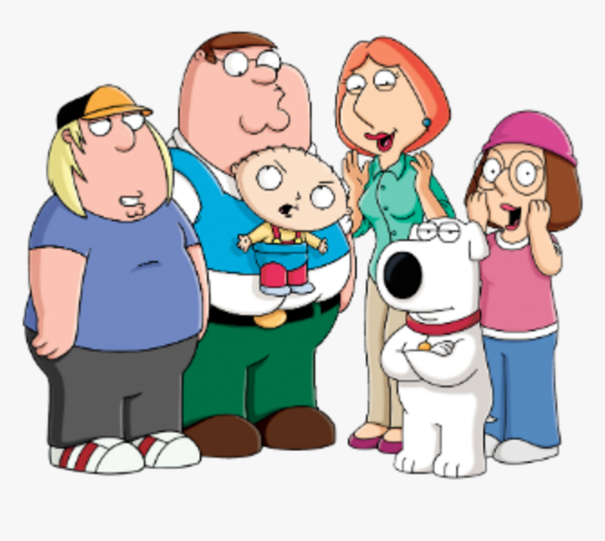 A Group Picture Of A Cartoon Family, With A Father, - Rhode Island Famous People, HD Png Download, Free Download