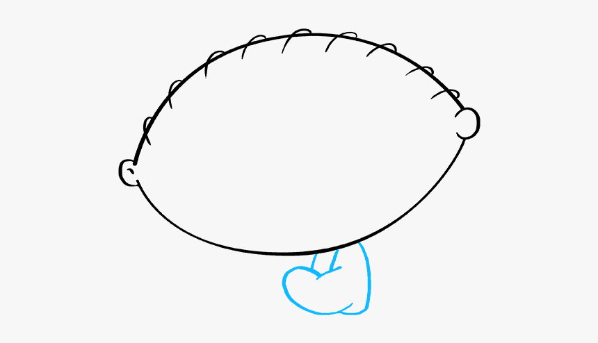 How To Draw Stewie Griffin From Family Guy - Line Art, HD Png Download, Free Download