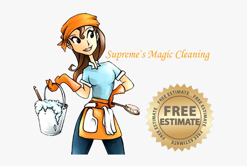 Supremesmagiccleaning Logohead - House Cleaning, HD Png Download, Free Download