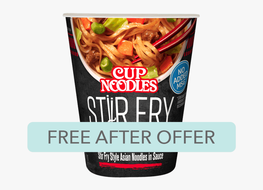 Nissin Cup Noodles Stir Fry, HD Png Download, Free Download