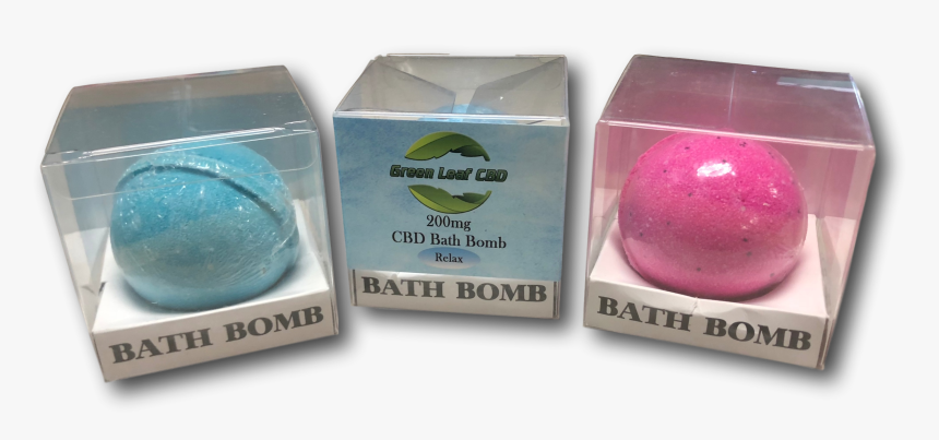 Green Leaf Cbd Bath Bomb - Eye Shadow, HD Png Download, Free Download