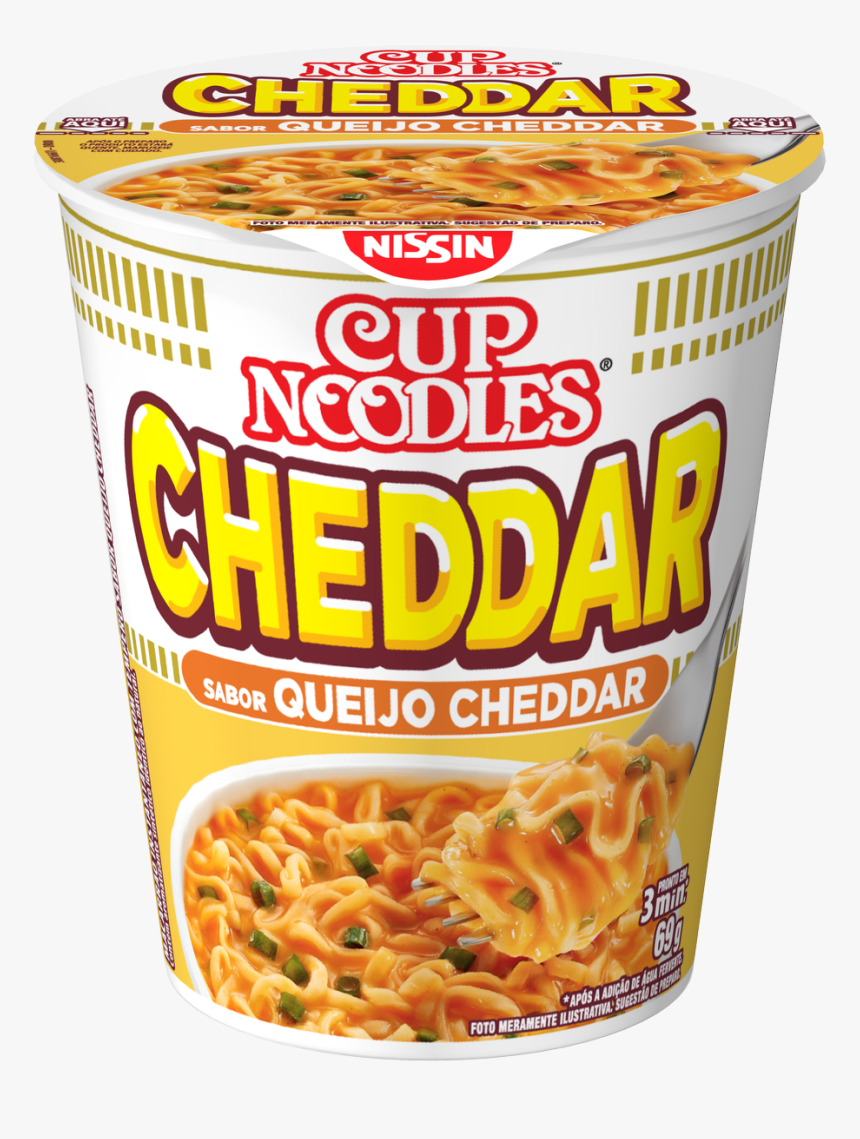 Cup Noodles Sabor Queijo Cheddar - Cup Of Noodles, HD Png Download, Free Download