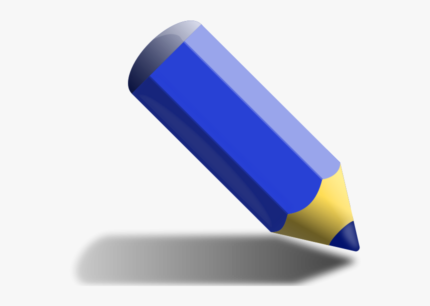 Blue Pencil Png Images - Blue Pencil Clipart, Transparent Png, Free Download