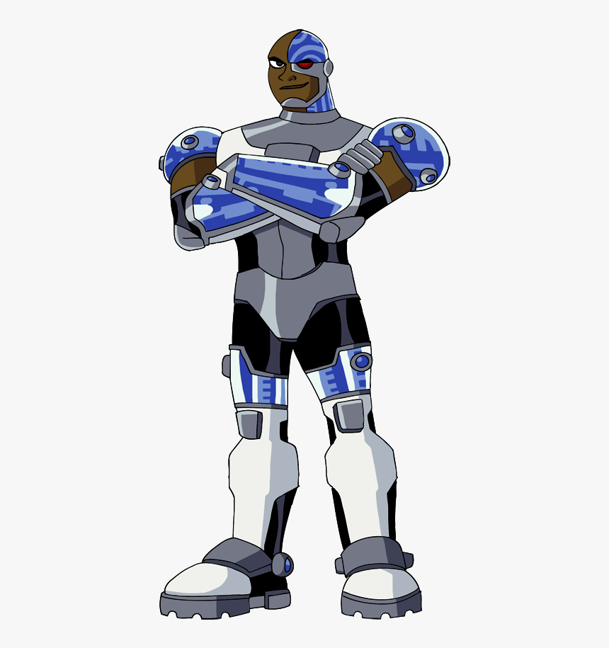 Dc Cyborg Teen Titans Hd Png Download Kindpng