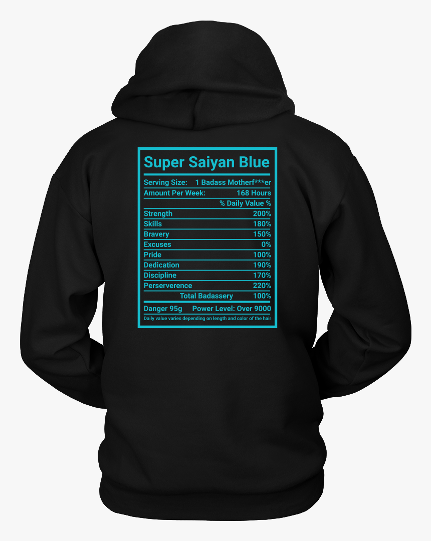 Super Saiyan Blue God Hoodie Shirt -tl00175ho - Super Saiyan Rose Shirt, HD Png Download, Free Download