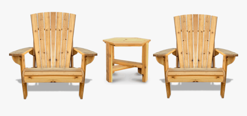 Adirondack Set - Couples - Adirondack Chair, HD Png Download, Free Download