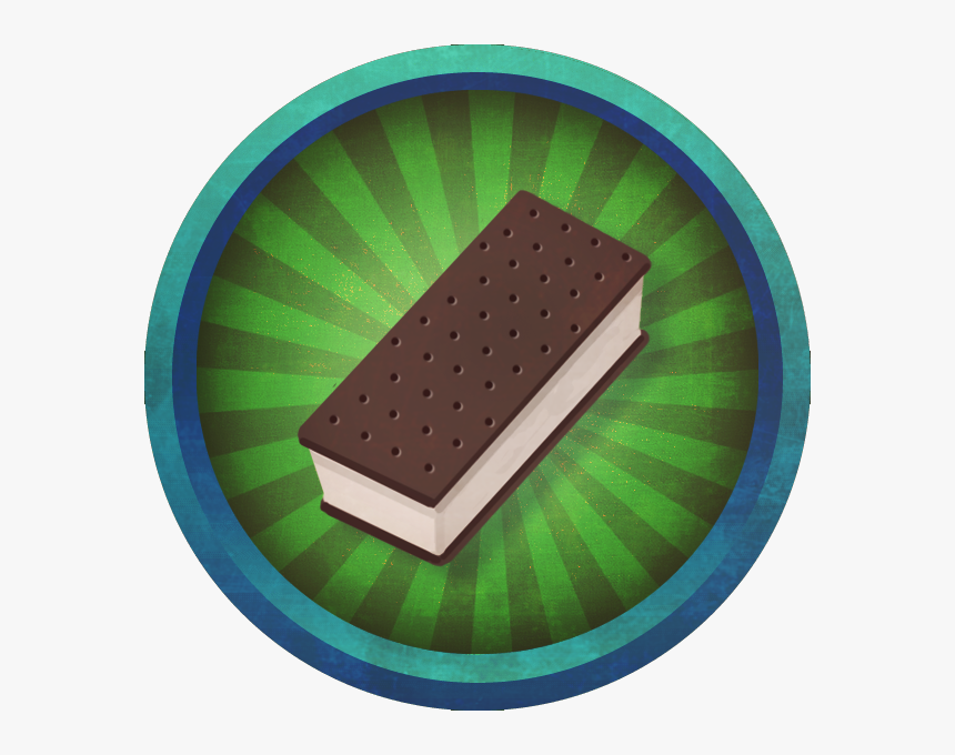 Ice Cream Sandwich - Circle, HD Png Download, Free Download