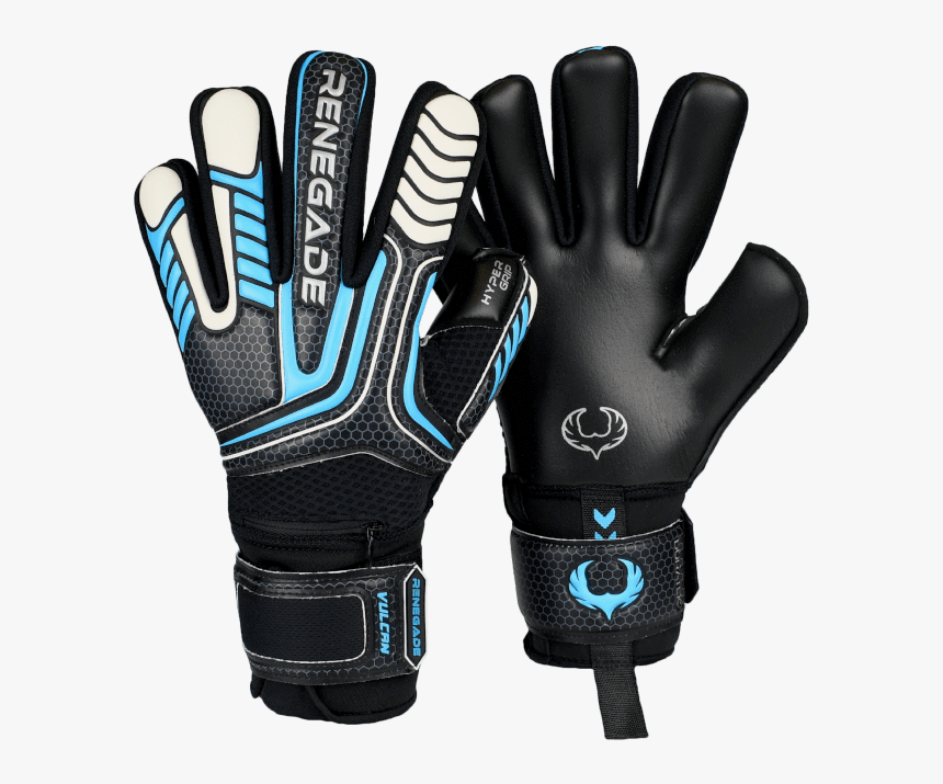 Renegade Gk Vulcan Trident Gloves Backhand And Palm - Goalkeeper, HD Png Download, Free Download