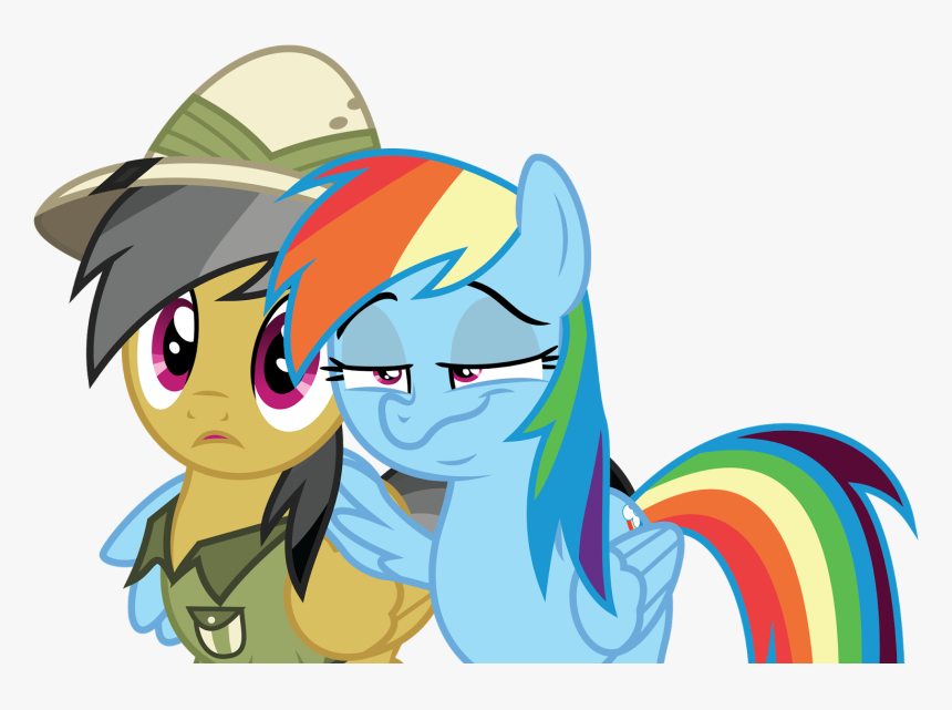 Mlp Rainbow Dash And Daring Doo, HD Png Download, Free Download