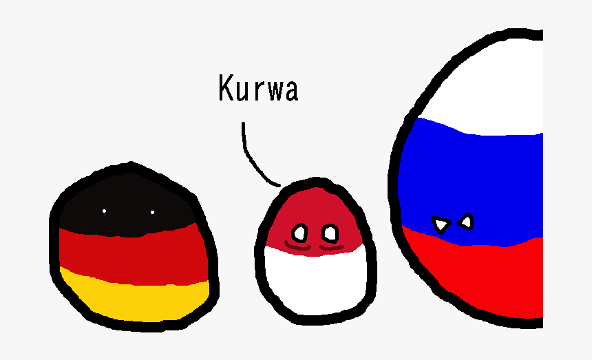 Polandball Wiki - Poland Kurwa, HD Png Download, Free Download