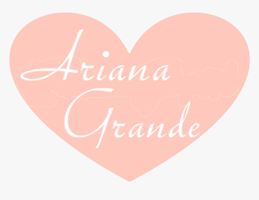 Transparent Ariana Grande Png Tumblr - Heart, Png Download, Free Download