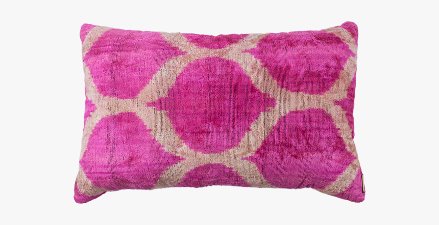 Vintage Silk Velvet Ikat Pillow - Cushion, HD Png Download, Free Download