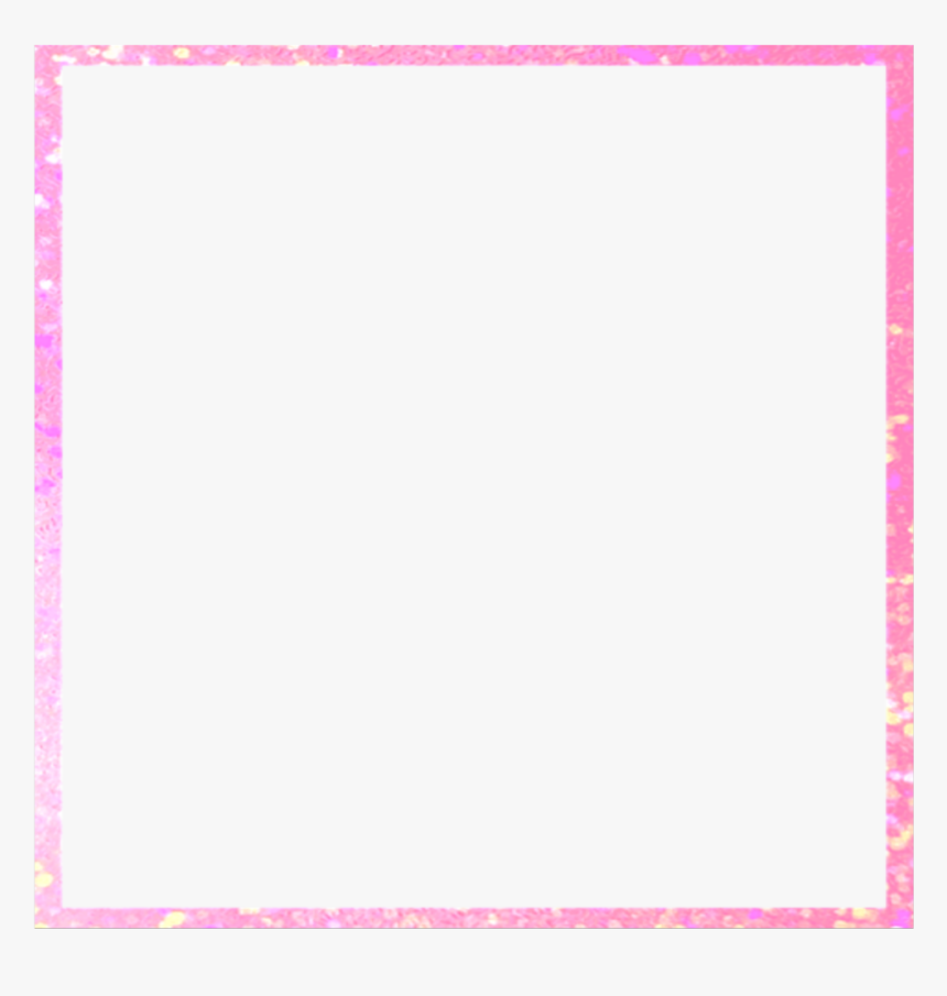 #mq #pink #square #frame #frames #border #borders - Imagen De Marcos Para Caratulas, HD Png Download, Free Download