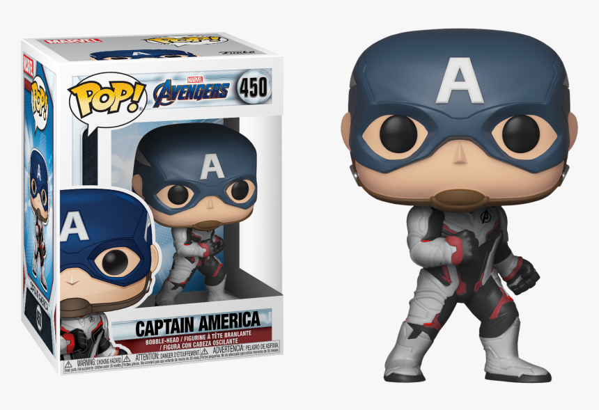 Funko Pop Capitan America Endgame, HD Png Download, Free Download