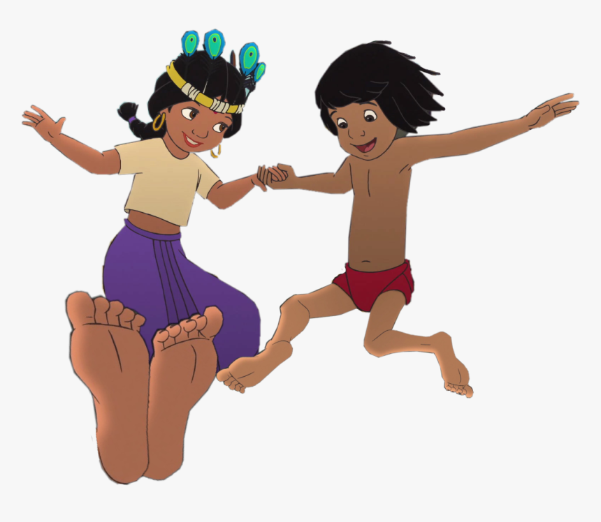 #mowgli #shanti #thejunglebook #1967 #2003 #2016 Https - Mowgli And Shanti Feet...