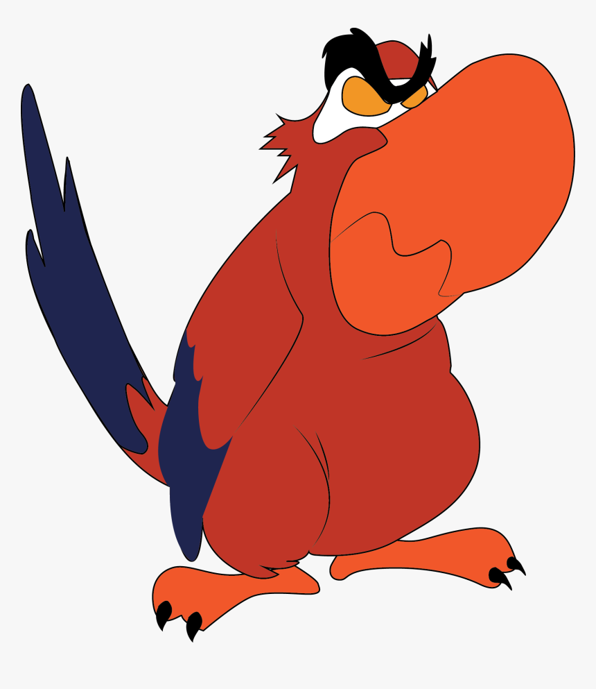 Iago Png Image - Bird From Aladdin, Transparent Png, Free Download