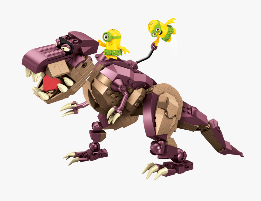 Dino Ride - Minion Mega Bloks Dino Ride, HD Png Download, Free Download