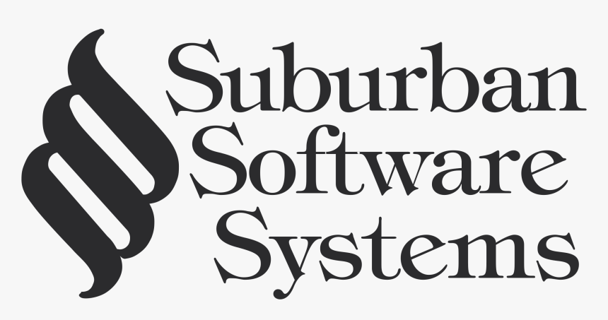 Suburban Software Systems Logo Png Transparent - Calligraphy, Png Download, Free Download