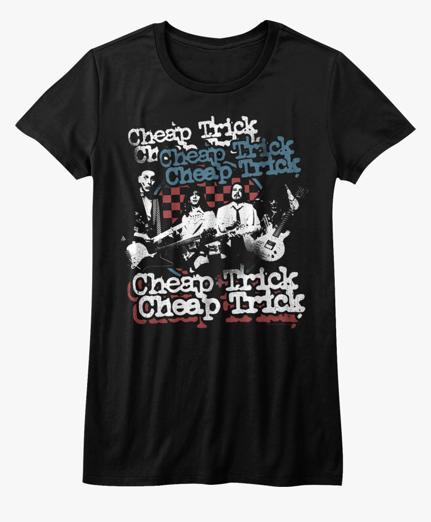 Junior Checkerboard Cheap Trick Shirt - Cheap Trick, HD Png Download, Free Download
