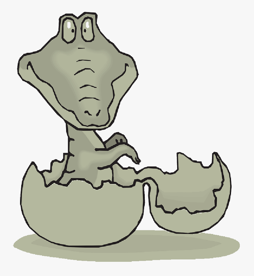 baby alligator cartoon