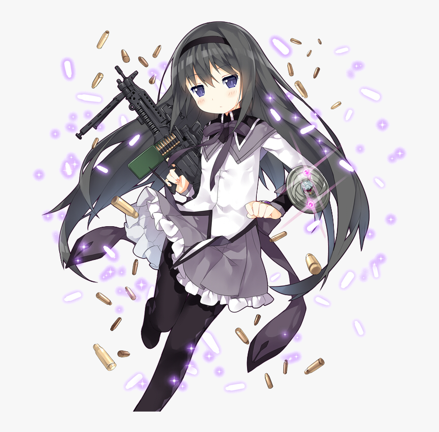 Madoka Magica Homura Png, Transparent Png, Free Download