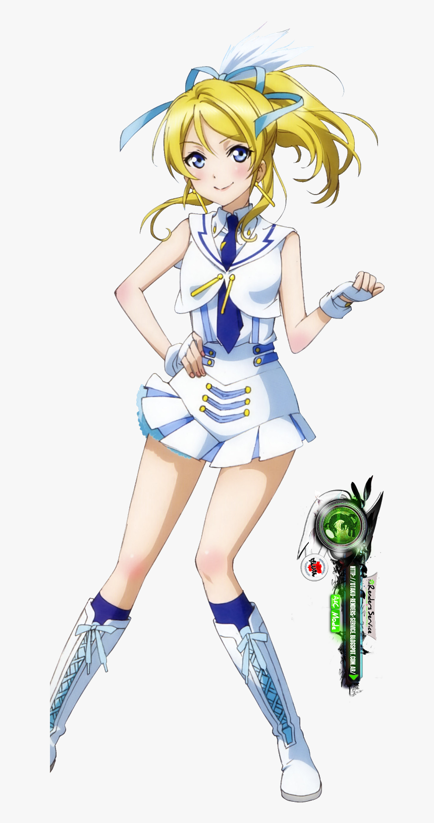 Transparent Eli Ayase Png - Wonderful Rush Eli, Png Download, Free Download