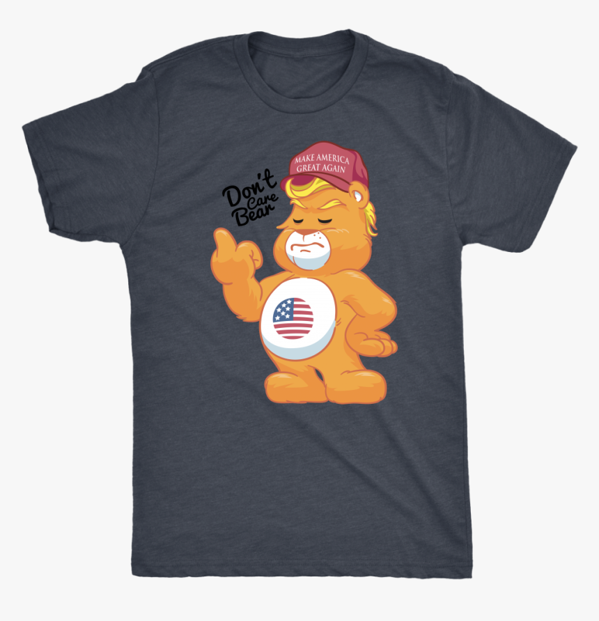 Don"t Care Bear W/ Make America Great Again Hat Adult - Portable Network Graphics, HD Png Download, Free Download