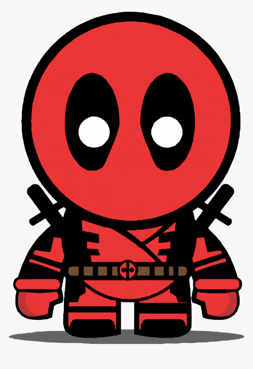 Deadpool Clipart Mini Cartoon - Cartoon, HD Png Download, Free Download