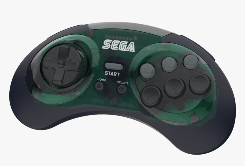 Sega Genesis 8-button Arcade Pad - Game Controller, HD Png Download, Free Download