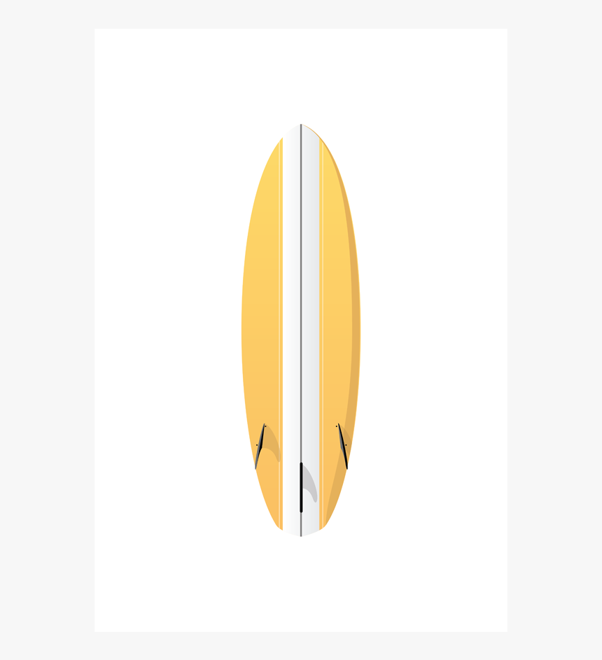 Rkr Surf Board 1 No Frame - Illustration, HD Png Download, Free Download