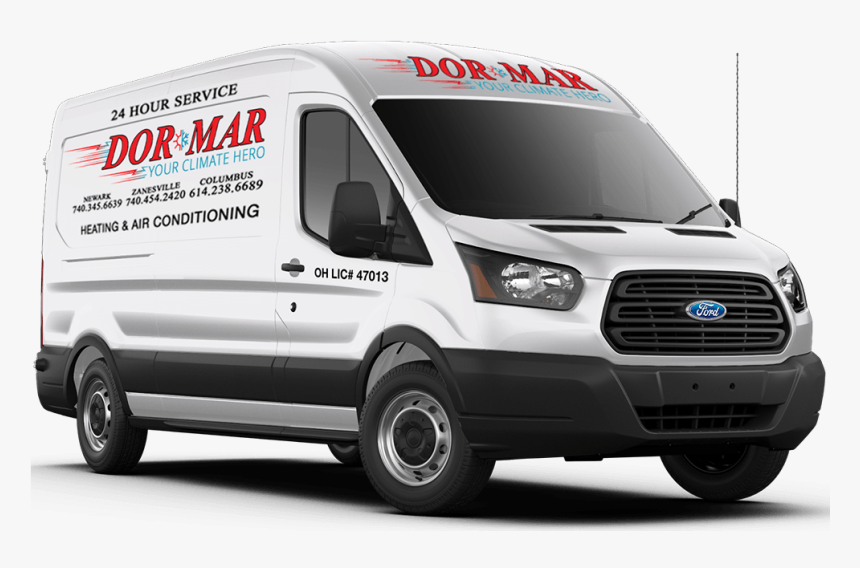 Dor-mar Heating & Air Conditioning - Fourgonnette 12 Pi Toit Élevé, HD Png Download, Free Download