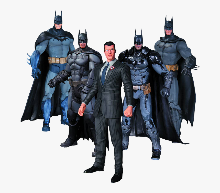 Batman Arkham Figure Set, HD Png Download, Free Download